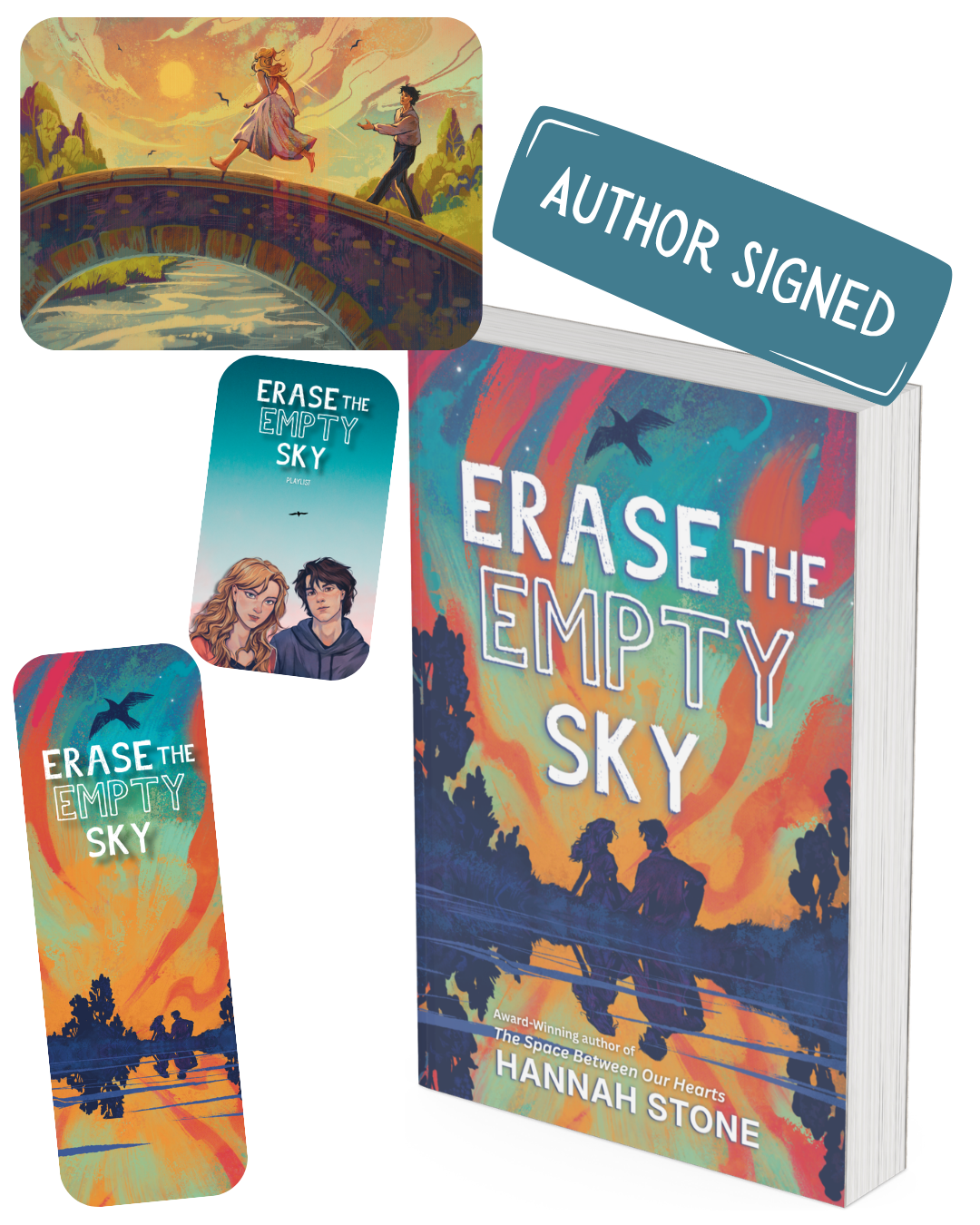 Erase the Empty Sky - (Signed Paperback)