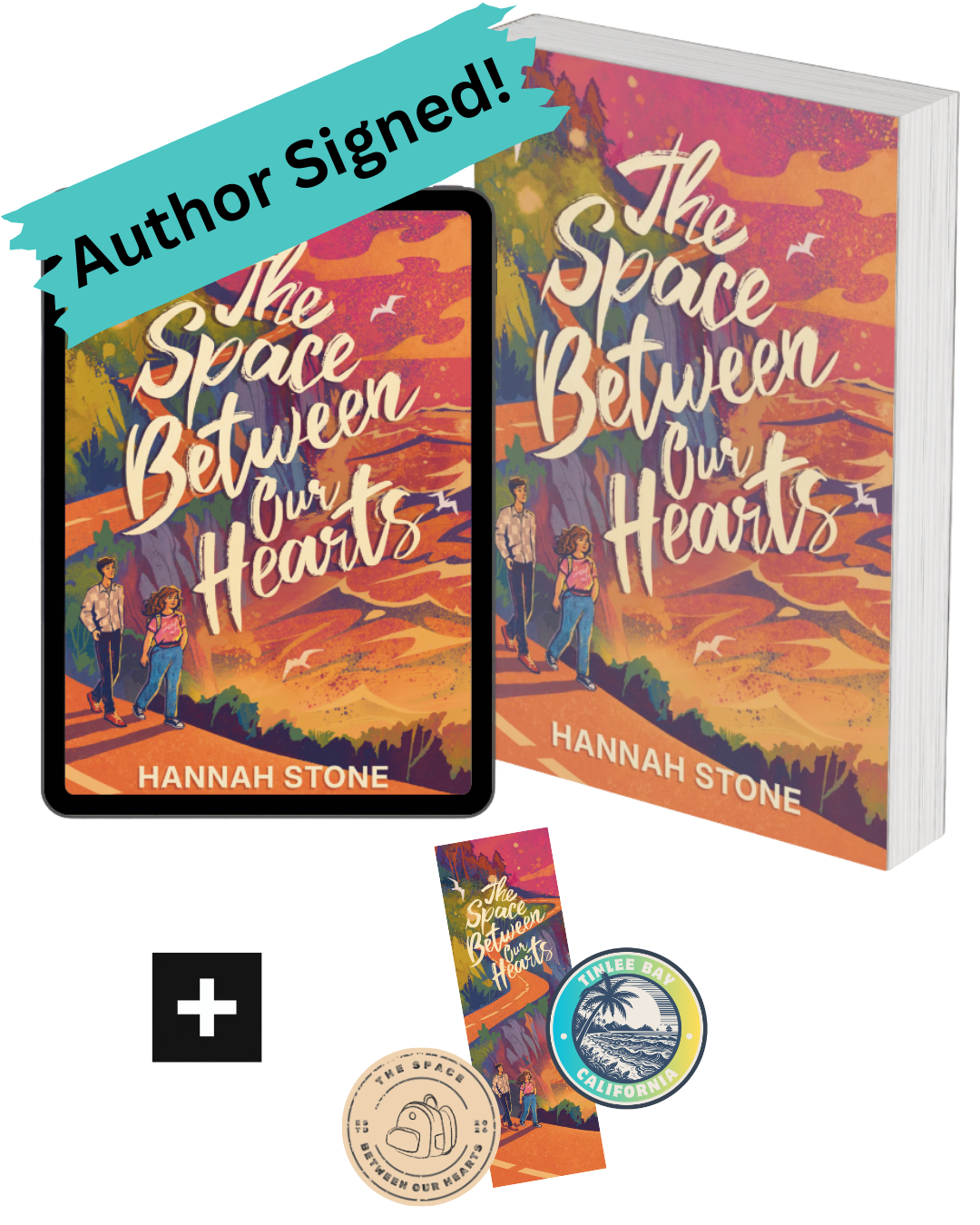 The Space Between Our Hearts (Signed Paperback + Ebook bundle)